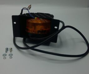 Motion light with cover