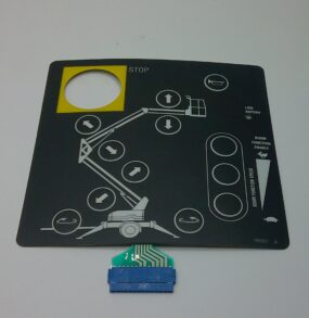 DECAL,PLAT.TOUCH PAD TMZ34