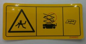 Decal, Crushing Hazard?no word)