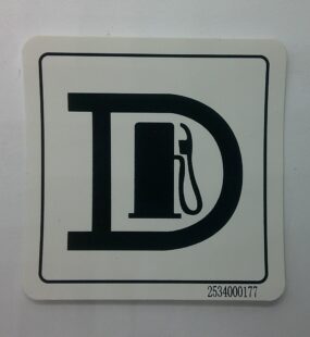 Decal - Diesel fuel