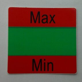 Decal Oil level No word