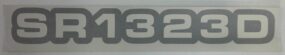 SR1323D DECAL