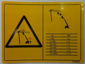 Decal - Overhead powerlines A14JE