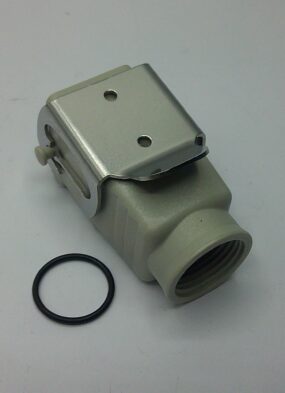 HOUSING 3 POLE GREY WITH HOOK FOR CONN. PF 4 + 1 ROUTE 230 / 110V (X29)