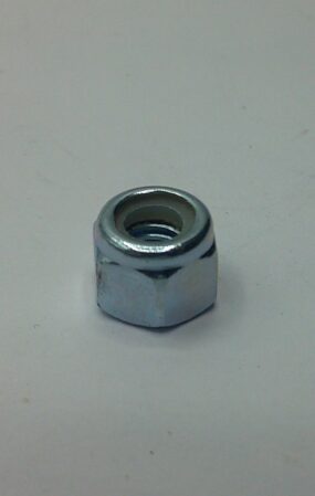 High Self Locking Nut DIN 982 PG Cl 8 M6 Z. white