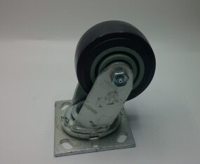CASTER,PL,SW, 4 X 2