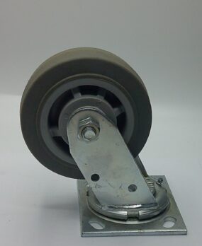 CASTER,PL, SW,5 X 2, 375 LBS*