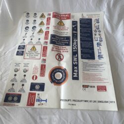 DECAL,ENGLISH PECOLIFT