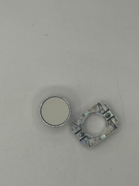 BUTTON,PUSH WHITE