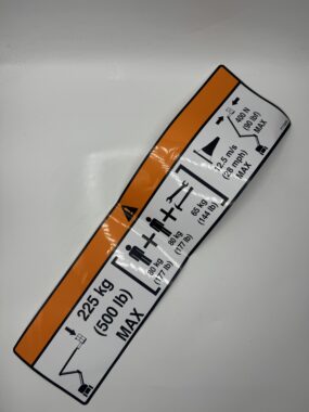 LABEL-SWL 225KG-UNIVERSAL