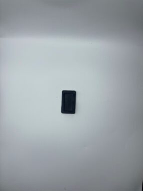Scissor black end cap