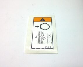 DECAL,WARNING,BRAKE LOCK SYMB