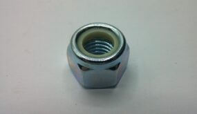 High Self Locking Nut DIN 982 PG 12 Cl 8 M Z. white