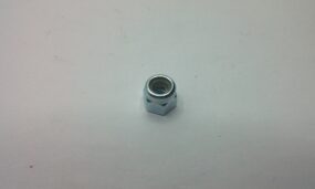High Self Locking Nut DIN 982 PG Cl 8 M4 Z. white