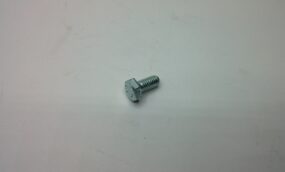 Screw All Thread DIN 933 PG Cl 8.8 M 6 x 12 Z. white