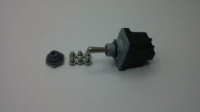 SWITCH TOGGLE ASSY DPDT 3P MOM