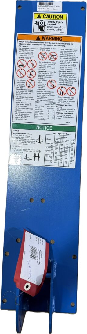 WINCH MOUNT W/DECAL (SLA)