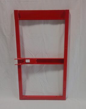 Rotating door welding