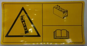 Decal-Battery for Counterweight