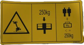 Platform Rated Load Logo