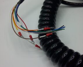 Curly cable